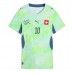 Zenski Nogometni Dres Švicarska Granit Xhaka #10 Gostujuci SP 2026 Kratak Rukav